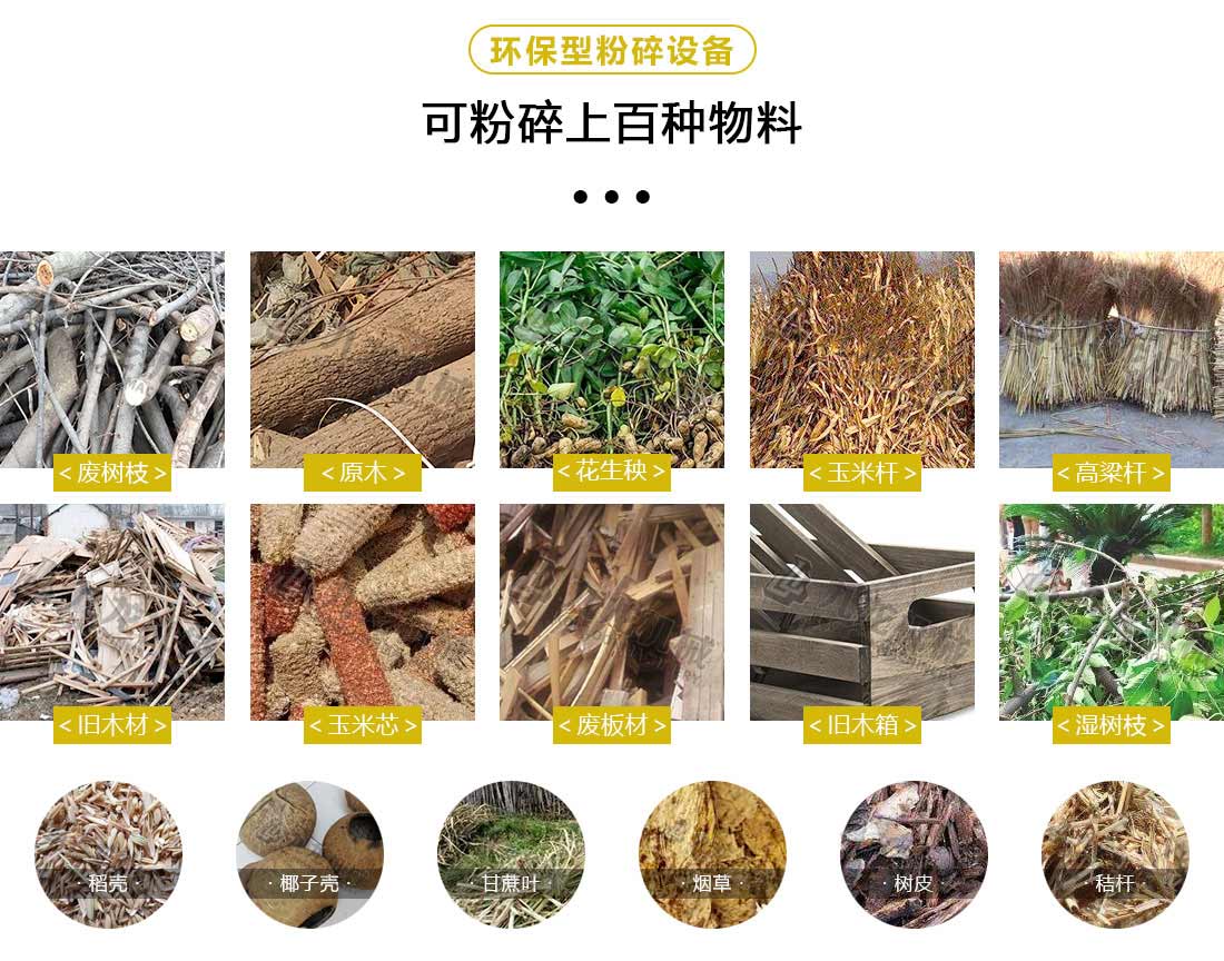 鋸末粉碎機(jī)應(yīng)用物料 鋸末粉碎機(jī)應(yīng)用物料